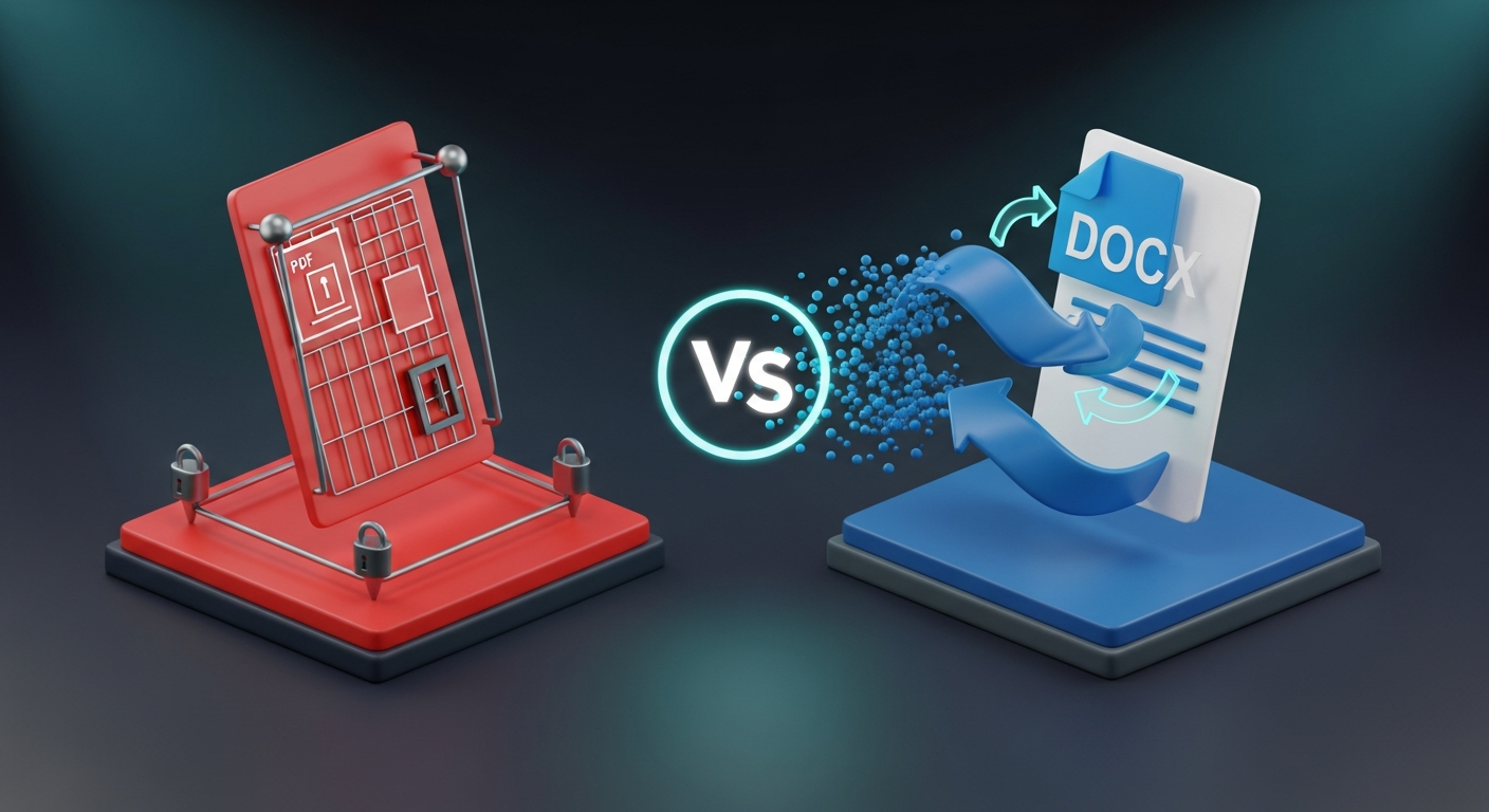 PDF vs DOCX: When to Use Each Format